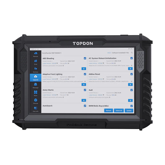 TOPDON PHOENIX REMOTE